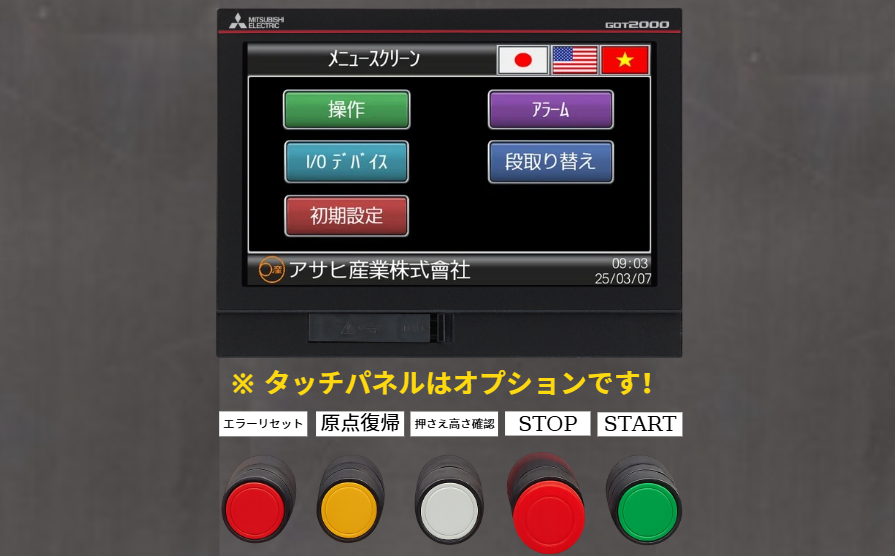 自動回転装置（RTM）